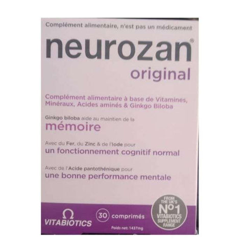 Vitabiotics: Neurozan Original 30 Comprimes - VITABIOTICS