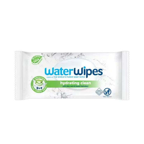 Lingettes Hydrating Clean Pack de 48 - WATERWIPES