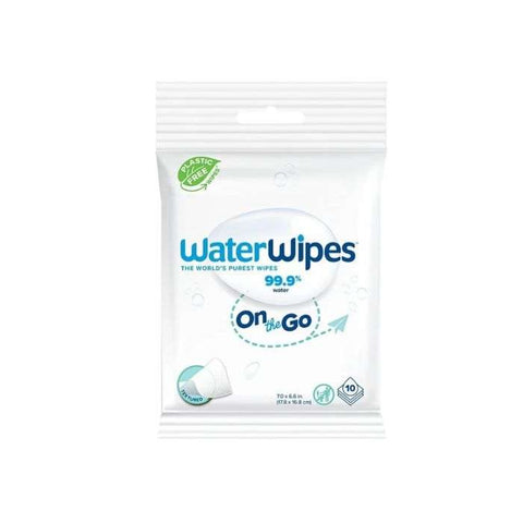 Lingettes On the Go Pack de 10 - WATERWIPES