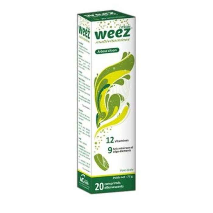 Multivitamines Citron 20 Comprimes - WEEZ