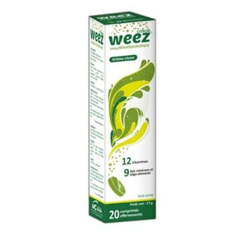 Multivitamines Citron 20 Comprimes - WEEZ