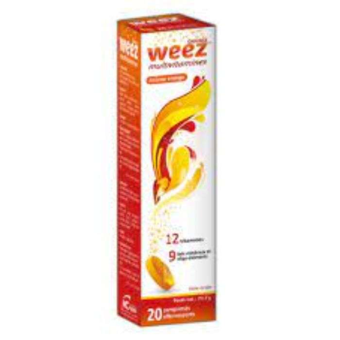 Multivitamines Orange Flavor 20 Comprimes - WEEZ