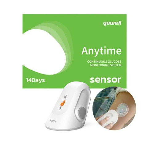 Anytime Ct3 Capteur et Aplicateur pour Systeme de Surveillance de Glycose - YUWELL